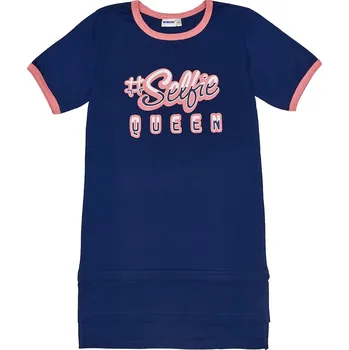 Chlapecké tričko Dívčí tunika - Winkiki WJG 91411 , tmavě modrá Barva: Modrá tmavě, Velikost: 134