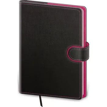 Zápisník Linkovaný zápisník Flip L antracit/magenta