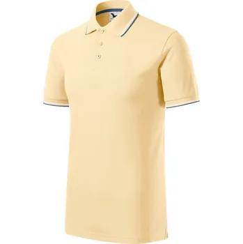 Pánské tričko MALFINI FOCUS 232 pánská polokošile Barva: bourbon vanilla, Velikost: L