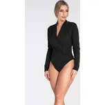 Černé dámské body s kamínky M1080 Black Velikost: S/M