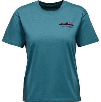 Dámské tričko Black Diamond dámské triko Mountainscape, modrá, L