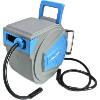 Držák na zahradní hadici ASTA A-RPB15M Samonavíjecí buben s hadicí 15 metrů, 9,5mm, závit 1/4"