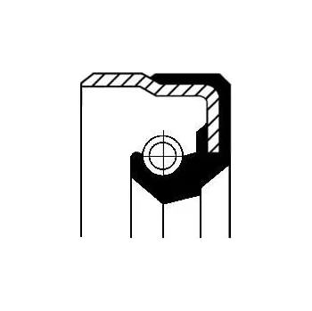 Těsnicí kroužek hřídele, náboj kola CORTECO 01027678