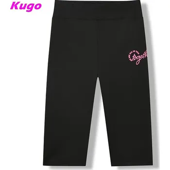Dámské kalhoty Dámské funkční 3/4 legíny černé Kugo JK8620