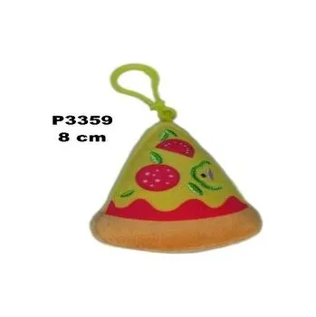 plyšák Pizza brelok 8cm
