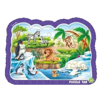 Puzzle Puzzle ramkowe. Zwierzęta w zoo
