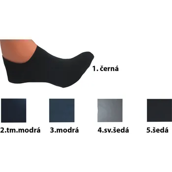 Pánské ponožky Pánské kotníčkové ponožky Aura.Via