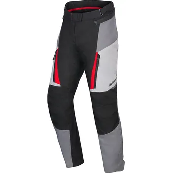 Moto kalhoty Kalhoty stella st-1 waterproof honda kolekce, alpinestars, dámské (šedá/tmavě šedá/černá/červená, vel. m)
