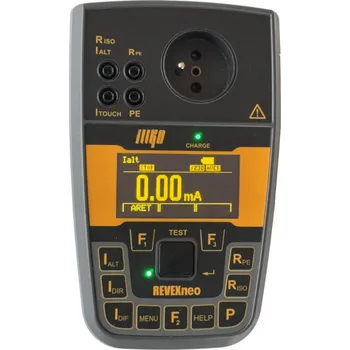 Revizní přístroj REVEXneo - revize spotřebičů (napájení ze sítě i z akumulátorů)