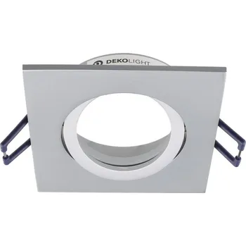 Lampička Deko-Light Stropní svítidlo Samsola, barva hliníku, 9 x 9 cm, kov 1 x GU10 / GU5.3