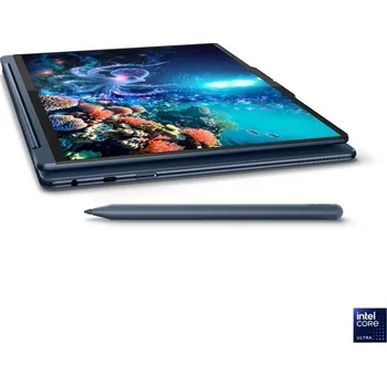 Notebook Lenovo YOGA 9 2-in-1 Ultra 7 258V/AI/32GB/1TB SSD/14"/2,8K/OLED/Touch/120Hz/až1100nit/Pero/FPR/3rOnSite/WIN11 Home/modrá 83LC002ACK