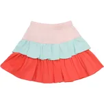 Dívčí sukně - WINKIKI WKG 01759, barevné pruhy Barva: Růžová, Velikost: 116