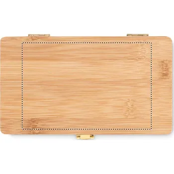 Sada nářadí Sada nářadí v bambus. kufříku 5 TOP LASER, 100x149mm Laserové gravírování, 1 barva