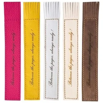 Doplněk ke knize Kožená záložka se střapci Between the pages, always ready!