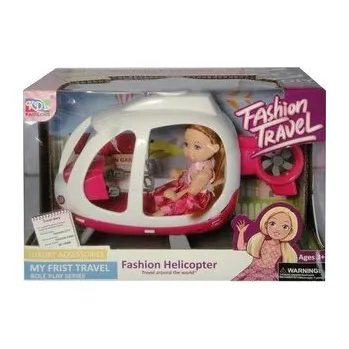 Panenka Lalka w helikopterze