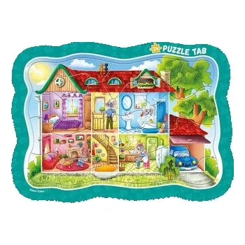 Puzzle Puzzle ramkowe. Mysi domek