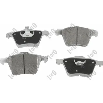 Brzdová destička Sada brzdových destiček, vždy 4 kusy v sadě ABAKUS 231-01-221