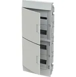 Zapuštěná rozvodnice ABB IP41/48M, Mistral41F vč. N/PE, plná dvířka