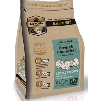 Krmivo pro hlodavce KORONA NATURY Natural-Vit krmivo pro morčata junior 750g