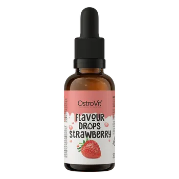 Sladidlo Příchuť jahoda, kapky 30ml