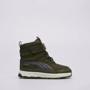 Chlapecké tenisky Puma Evolve Boot Ac+ Ps Khaki 29
