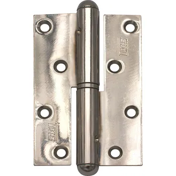 TKZ dveřní závěs 120 P rovný Povrch: Nikl lesklý