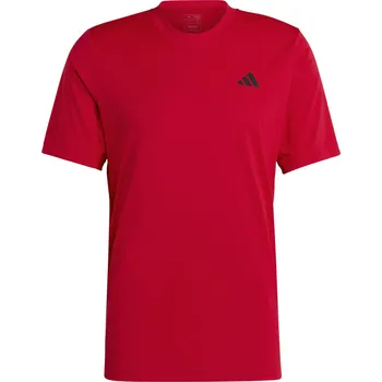 Pánské tričko Pánské Tričko s krátkým rukávem ADIDAS CLUB TEE HS3273 – Červená M