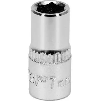 Gola hlavice Yato Nástrčná hlavice šestihranná, krátká 7mm 1/4" YT-14124