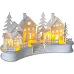 RETLUX Vesnička bílá dřevo 6 LED