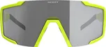 SCOTT Sportovní brýle Shield LS 2025 Žlutá grey light sensitive