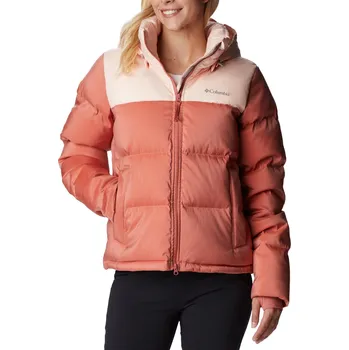 Dámská bunda Dámská Zimní prošívaná bunda COLUMBIA W BULO POINT DOWN JACKET 1955141890 – Oranžová XS