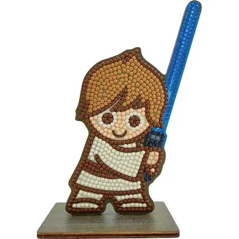 Diamantové malování CRYSTAL ART Diamantové malování Star Wars: Luke Skywalker