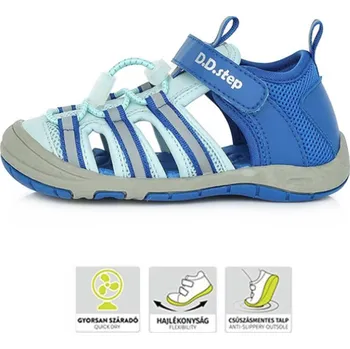 Chlapecké sandály Letní obuv DDstep G065-384 AM Sky Blue chlapecké Velikost: 30