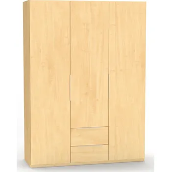 Šatní skříň Skříň VARIO XL Dekor: Javor, Úchytky: nerez úchytky
