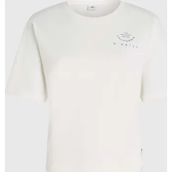 Dámské tričko Dámské Tričko s krátkým rukávem O'NEILL SUMMER MUSTHAVES BACK PRINT T-SHIRT 1850219-11010 – Bílá M