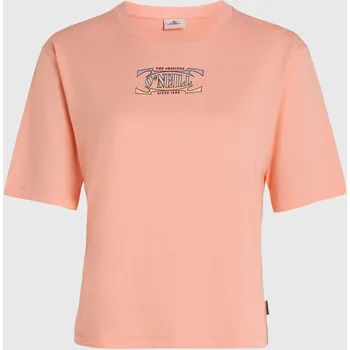 Dámské Tričko s krátkým rukávem O'NEILL SUMMER MUSTHAVES BACK PRINT T-SHIRT 1850219-14035 – Růžová L