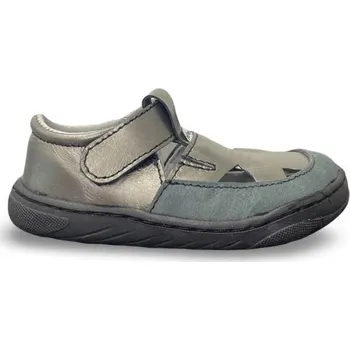 Chlapecké sandály Pegres Barefoot SBF 51 Dětské sandály antracit 23