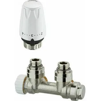 Hlavice pro radiátor Heimeier Set hlavice DX + Multilux rohový (VENTIL+HLAVICE)