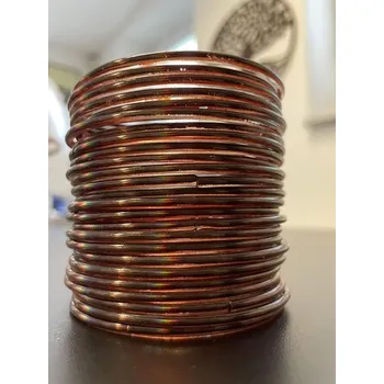 Náramek Sada náramků průměr 7 cm hnědá