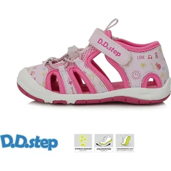 Dívčí obuv Letní obuv DDstep G065-41329DM Dark Pink dívčí Velikost: 29