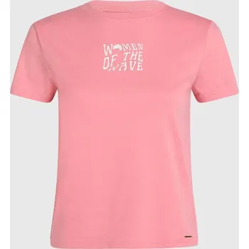 Dámské tričko Dámské Tričko s krátkým rukávem O'NEILL WOW T-SHIRT 1850214-14038 – Růžová L