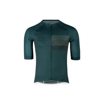 cyklistický dres Force dres krátký rukáv Sway tmavě zelená, vel. L