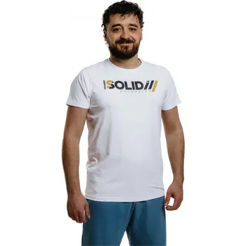 Pánské tričko Pánské triko s krátkým rukávem AUTHORITY-T-SOLID M white Bílá M