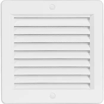 Větrací mřížka HACO 0211 150 x 150 mm bílá
