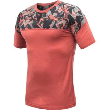 Oblečení a móda Triko Sensor Merino Impress KR Pánské Barva: terracotta/rush, Velikost: L