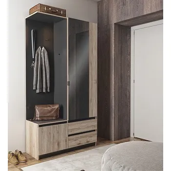 Předsíňová stěna Předsíňová stěna SELT Varianta: sanremo l/černá