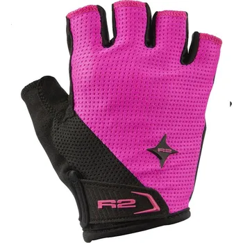 Cyklistické kalhoty Rukavice - R2 Ribbon 2.0 - Černá / Růžová M
