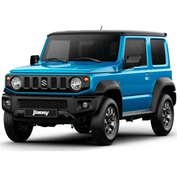 Nosič kol Příčníky Modula Oval Bar Open Rail Black Suzuki Jimny IV 2018- s normální střechou
