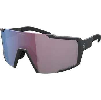 Sluneční brýle SCOTT Sportovní brýle Shield Compact 2025 Černá green chrome