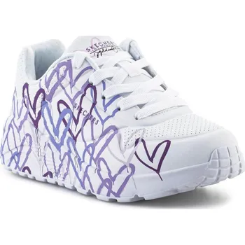Dívčí obuv Skechers JGoldcrown obuv: Uno Lite - Spread the Love Jr 314064L-WLPR EU 33,5
